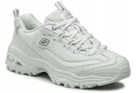 Buty sportowe damskie - Skechers Buty Damskie Sportowe białe D'Lites Fresh Star 38 Eu - miniaturka - grafika 1
