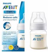 Butelki dla niemowląt - Philips Avent Butelka Antykolkowa 125 ml 0m+ SCF810/10 - miniaturka - grafika 1