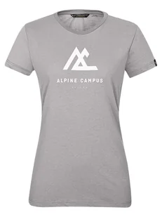 Salewa Koszulka funkcyjna "Alpine Campus Dry" w kolorze szarym - Koszulki sportowe damskie - miniaturka - grafika 1