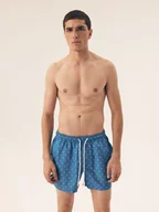 Kąpielówki męskie - Kąpielówki Rook Henderson niebieski 3XL - miniaturka - grafika 1