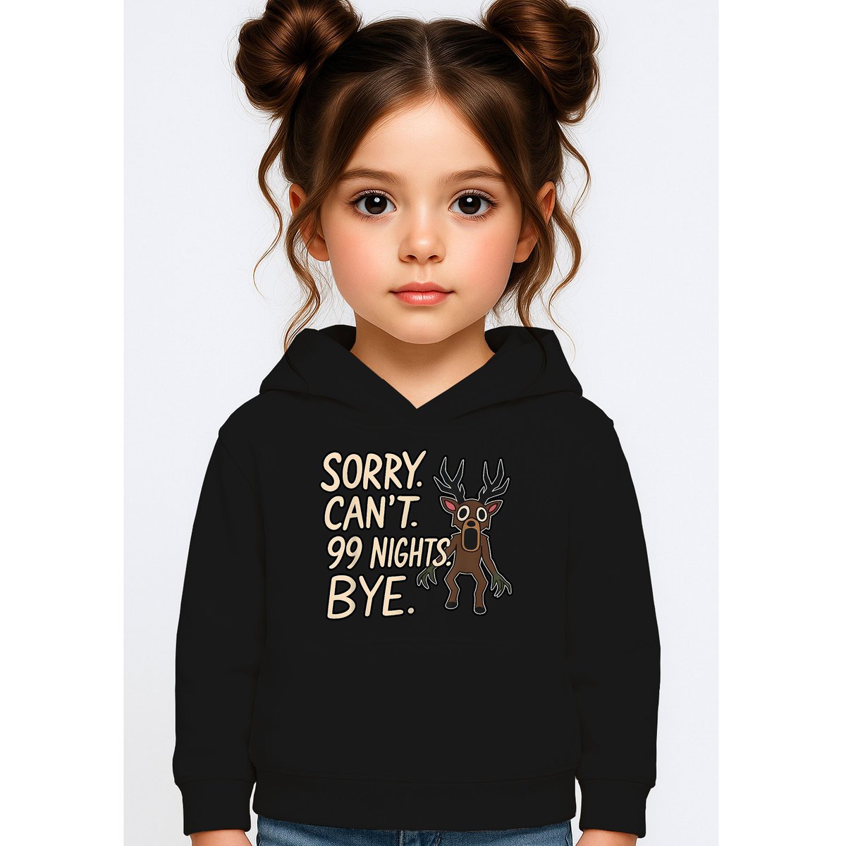 BLUZA DZIECIĘCA Z KAPTUREM 99 NOCY W LESIE ROBLOX 104 PREZENT