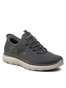 Skechers Sneakersy High Range 232457/CHAR Szary - Sneakersy męskie - miniaturka - grafika 1