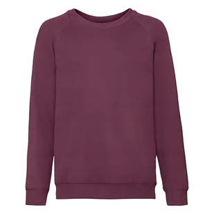 Bluza Dziecięca Raglan Sweat Burgundowy r. 12-13(152) - Bluzy dla dziewczynek - miniaturka - grafika 1