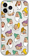 Etui i futerały do telefonów - ERT GROUP etui na telefon Apple Iphone 11 PRO, case oryginalny i oficjalnie licencjonowany przez Disney, wzór Snow White and the Seven Dwarfs 015, plecki z TPU częściowo przeźroczyste - miniaturka - grafika 1