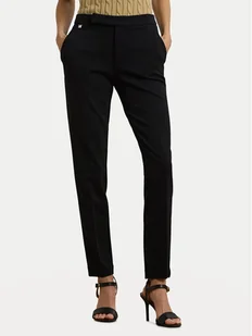 LAUREN RALPH LAUREN Spodnie materiałowe 200758961002 Czarny Straight Fit - Spodnie damskie - miniaturka - grafika 1