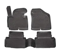 Dywaniki samochodowe - J&J AUTOMOTIVE | Gumowe dywaniki samochodowe 3D kompatybilne z Ix35 2010-2015, indywidualne dopasowanie z wysoką krawędzią ok. 4-5 cm, na każdą pogodę, 4-częściowe, jakość premium - miniaturka - grafika 1