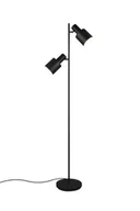 Lampy stojące - Agudo lampa podłogowa 2xE27 czarna 419400232 - miniaturka - grafika 1