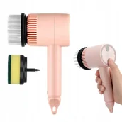 Miotły, szufle, mopy - Elektryczna Szczotka Obrotowa Usb Kuchnia Łazienka - miniaturka - grafika 1