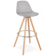 Taborety i hokery - Kokoon Design Hoker Anau szary BS02270GR - miniaturka - grafika 1