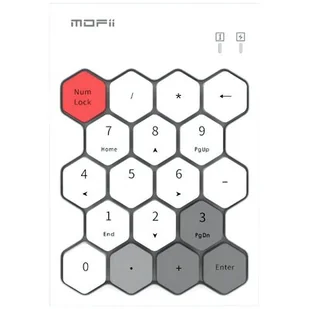 MOFII SK-660AG 2.4G (biała) - Klawiatury - miniaturka - grafika 1
