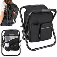 Plecaki - Krzesełko Wędkarskie Turystyczne Z Plecakiem Składane 2 W 1 - miniaturka - grafika 1