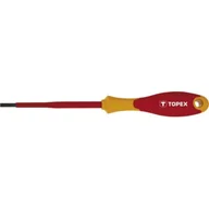 Śrubokręty - Topex wkrętak płaski, izolowany, 3x100mm, 1000V, , 39D471 - miniaturka - grafika 1