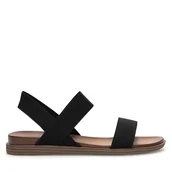 Sandały damskie - Sandały Clara Barson AKIRA WS060701-01 Czarny - miniaturka - grafika 1