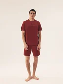 Piżamy męskie - Piżama męska Daft Henderson czerwony 3XL - Esotiq&Henderson - miniaturka - grafika 1