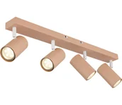 Lampy sufitowe - Globo 57911-4P - Żyrandol na lince ROBBY 4xGU10/35W/230V pomarańczowy - miniaturka - grafika 1