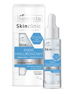 Bielenda Skin Clinic Professional Kwas Hialuronowy serum nawilżająco-kojące 30ml - Serum do twarzy - miniaturka - grafika 1