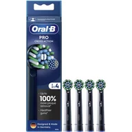 Końcówki do szczoteczek elektrycznych - Końcówka szczoteczki ORAL-B Pro Cross Action Czarny (4 szt.) - miniaturka - grafika 1
