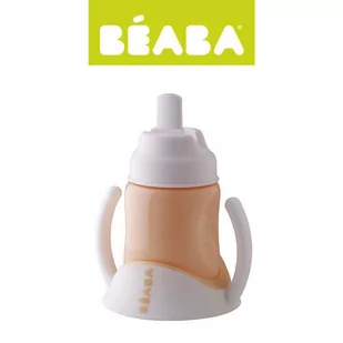 Beaba Kubeczek z uchwytem, Ellipse, nude - Butelki dla niemowląt - miniaturka - grafika 1