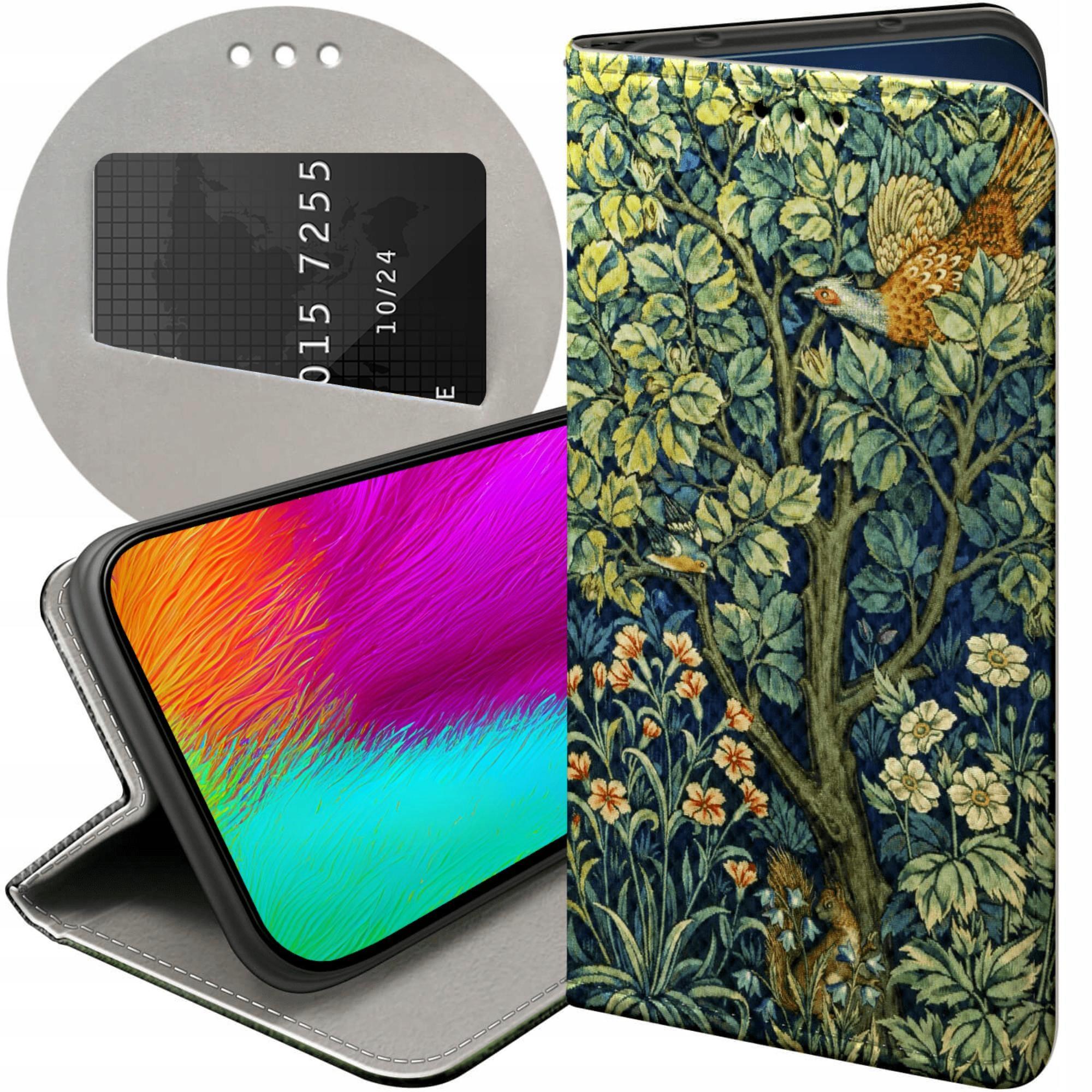 ETUI DO MOTOROLA MOTO G52 WZORY WILLIAM MORRIS ARTS AND CRAFTS TAPETY CASE