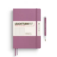 Notesy i bloczki - Notatnik Leuchtturm1917 Medium A5, kropki, Dusty Rose - miniaturka - grafika 1