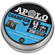 Amunicja do wiatrówek - Śrut Apolo Champion 5.5 mm, 250 szt. 1.10g/17.0gr (19501) - miniaturka - grafika 1