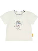 Kaftaniki dla niemowląt - Steiff Koszulka w kolorze białym - miniaturka - grafika 1