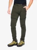Spodnie narciarskie - Spodnie turystyczne Salewa Pedroc 2 DST 2/1 Pant - dark olive - miniaturka - grafika 1