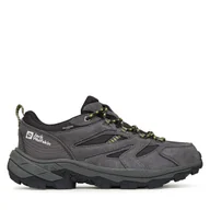 Buty trekkingowe męskie - Trekkingi Jack Wolfskin Vojo Tour Texapore Low A62070 Szary - miniaturka - grafika 1