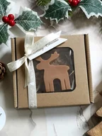 Zestawy upominkowe - Świąteczny Box Prezentowy mydło RENIFER upominek podziękowanie dla Klientów - miniaturka - grafika 1