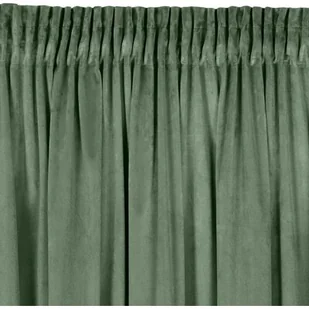 Zasłona EUROFIRANY Melanie 140 x 270 cm Ciemnomiętowy - Zasłony - miniaturka - grafika 1