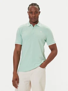 G-Star Raw Polo Dunda D17127-5864 Zielony Slim Fit - Koszulki męskie - miniaturka - grafika 1