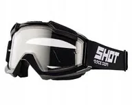 Gogle i okulary motocyklowe - Gogle Shot Racing Assault kolor czarny szybka przeźroczysta - miniaturka - grafika 1