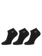 Skarpetki damskie - Lacoste Zestaw 3 par niskich skarpet unisex RA2917 Czarny - miniaturka - grafika 1