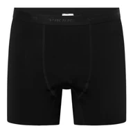 Majtki męskie - Męskie bokserki termoaktywne Viking Lockness Man Boxers full black - S - miniaturka - grafika 1