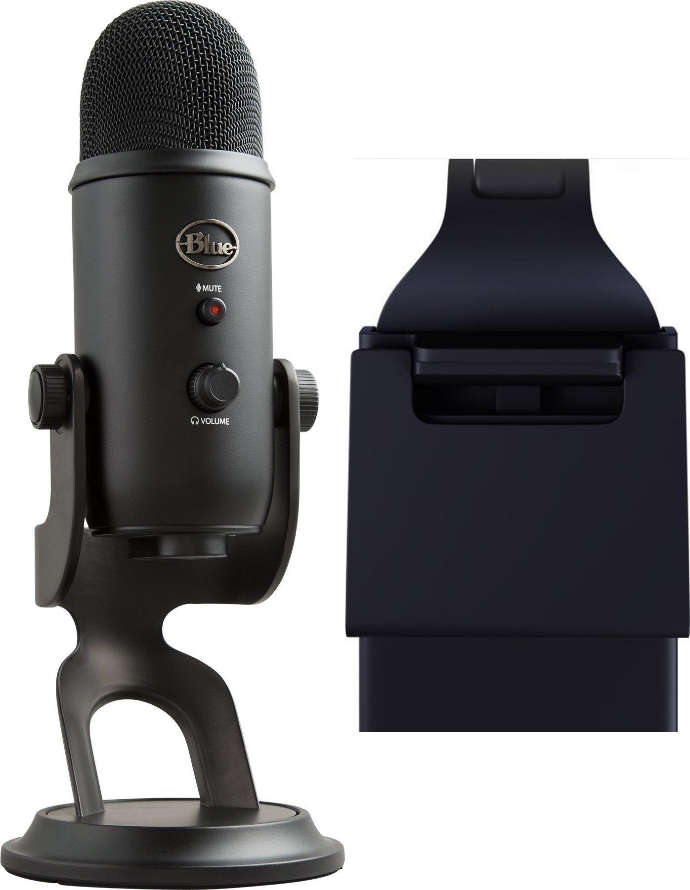 Mikrofon Blue Yeti USB Blackout 988-000229 + Lampa Litra Glow