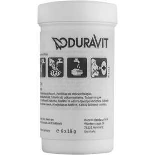 Duravit SensoWash tabletki do odkamieniania 1007250000 - Akcesoria do armatury i ceramiki - miniaturka - grafika 1
