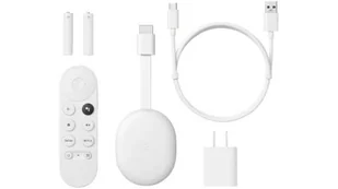 Odtwarzacz multimedialny GOOGLE Chromecast 4.0, 4K - Odtwarzacze MP3 - miniaturka - grafika 1