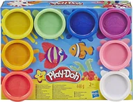 Masy plastyczne - Ciastolina Play-Doh 8 kolorów Tęczowy mix Rainbow PLAYDOH Tęcza - miniaturka - grafika 1