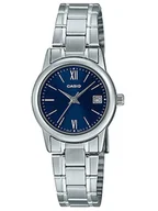 Zegarki damskie - Zegarek Damski Casio LTP-V002D-2B3UDF + BOX - miniaturka - grafika 1
