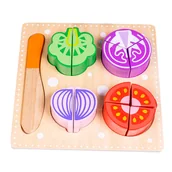 Układanki dla dzieci - Smily Play Drewniana zabawka edukacyjna 5O40K1 5O40K1 SAM One size - miniaturka - grafika 1