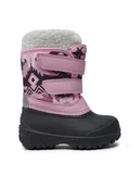 Buty dla dziewczynek - Reima Śniegowce Konkari 5400148A Różowy - miniaturka - grafika 1