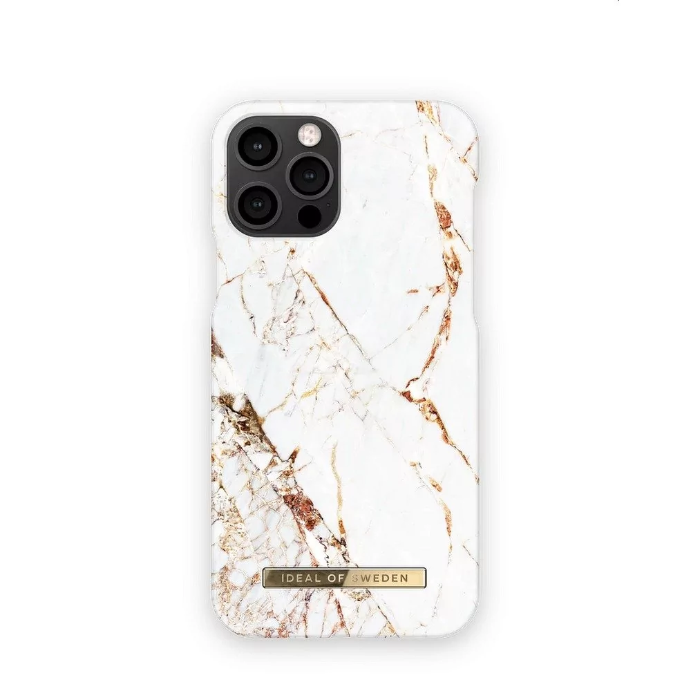 Ideal of Sweden Fashion Case Etui Obudowa do iPhone 12 Pro / iPhone 12 Carrara Gold IDFCA16-I2061-46