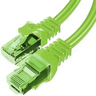 Kable komputerowe i do monitorów - Patchcord UTP kat. 5e 0,2m ZIELONY - miniaturka - grafika 1