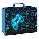 Teczki i skoroszyty - Teczka z rączką XL Go Playing 9cm Astrapap - miniaturka - grafika 1