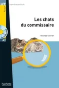 Książki do nauki języka francuskiego - Hachette LFF Les Chats du commissaire +CD mp3 (A2) - miniaturka - grafika 1