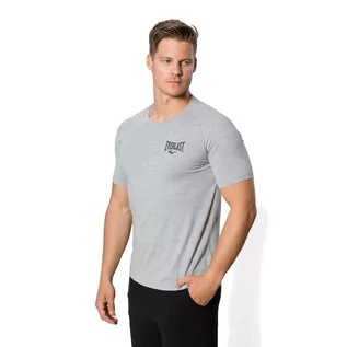 Koszulki męskie - T-shirt męski EVERLAST Shawnee szary 807600-60 XXL - grafika 1