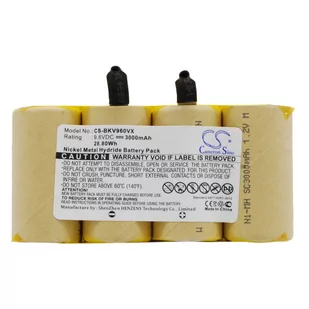 Black&Decker DV9605 3000mAh 28.80Wh Ni-MH 9.6V (Cameron Sino) - Akcesoria do robotów sprzątających - miniaturka - grafika 1