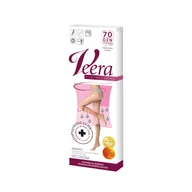 Serce i układ krążenia - Veera Podkolanówki przeciwżylakowe 70 DEN, kolor Grafit, rozmiar 1/2 - miniaturka - grafika 1