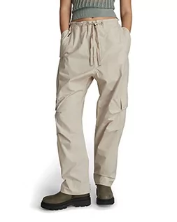 Spodnie damskie - G-STAR RAW Damskie spodnie Summer Snow Cargo, beżowy/khaki (Whitebait A790-1603), 28W (Regularny) - grafika 1