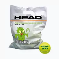 Tenis ziemny - Piłki tenisowe dziecięce HEAD 72B Tip Green 72 szt. green - miniaturka - grafika 1